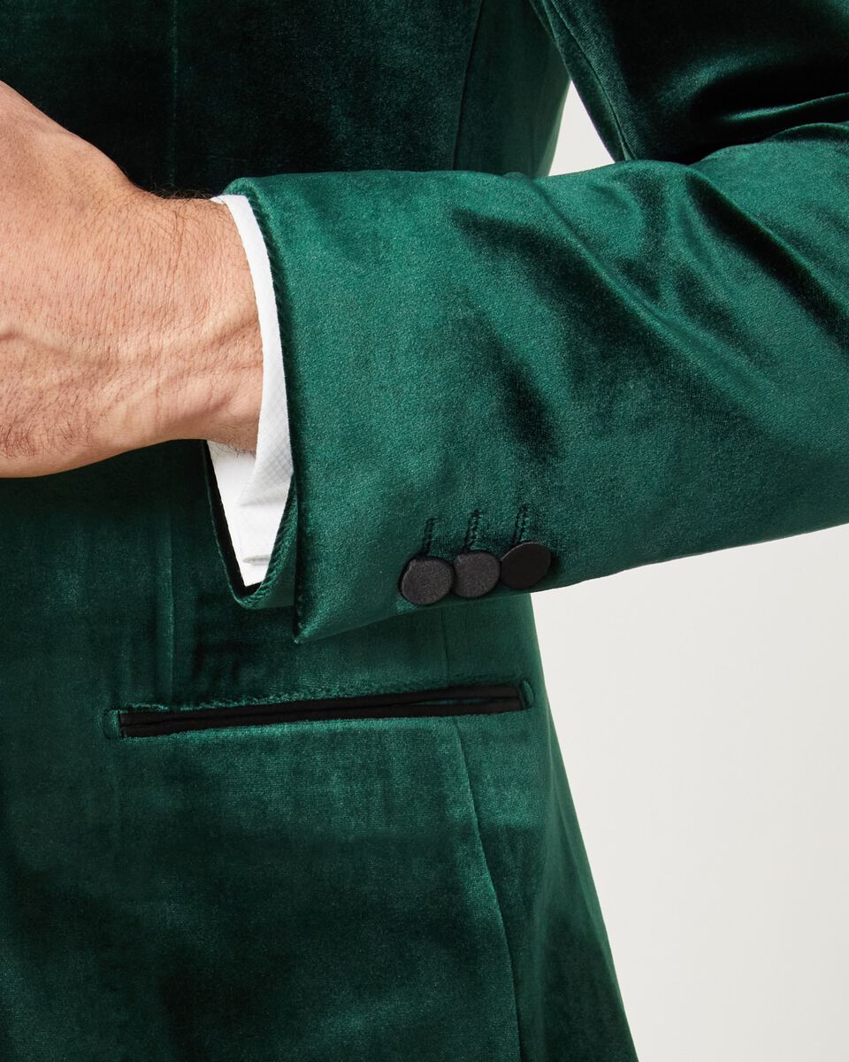 Mens Jade Tuxedo Jacket